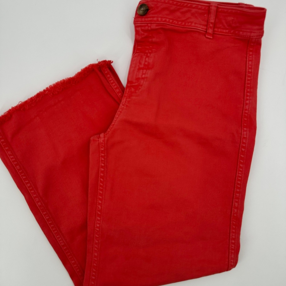 Vineyard Vines Red Ankle Crop Jeans